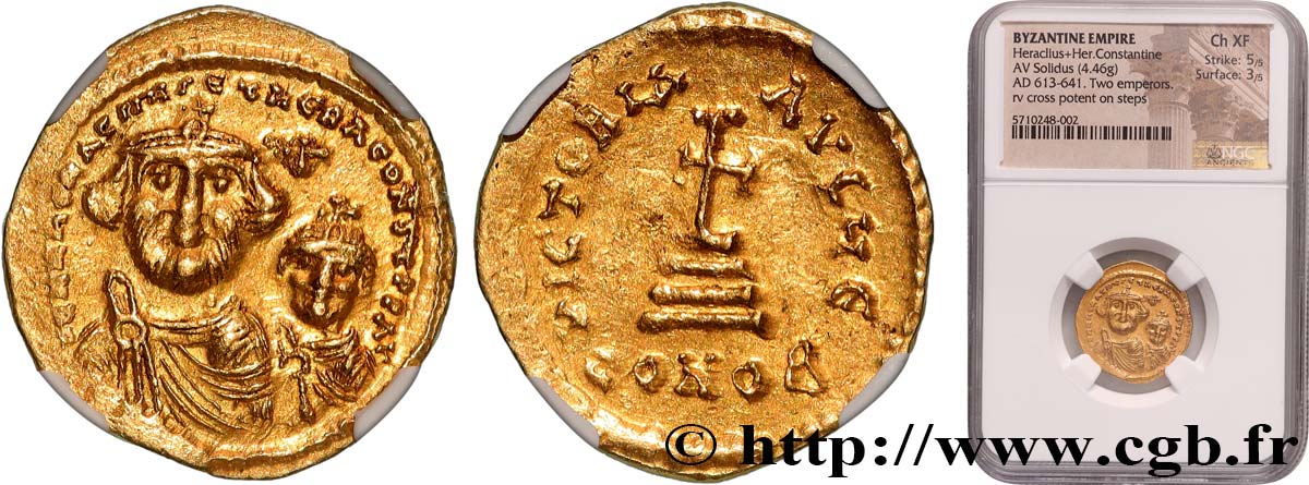 ERACLIO e ERACLIO COSTANTINO Solidus SPL/q.SPL