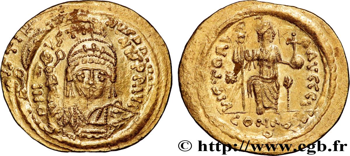 JUSTIN II Solidus TTB+