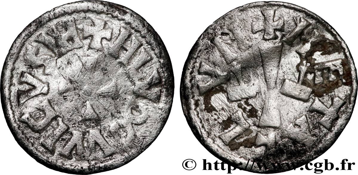 LOUIS THE PIOUS Obole VF
