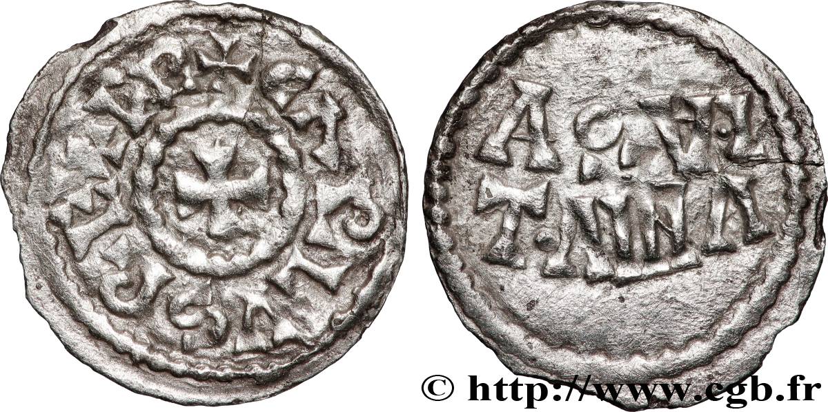 CHARLES THE BALD Obole VF/XF