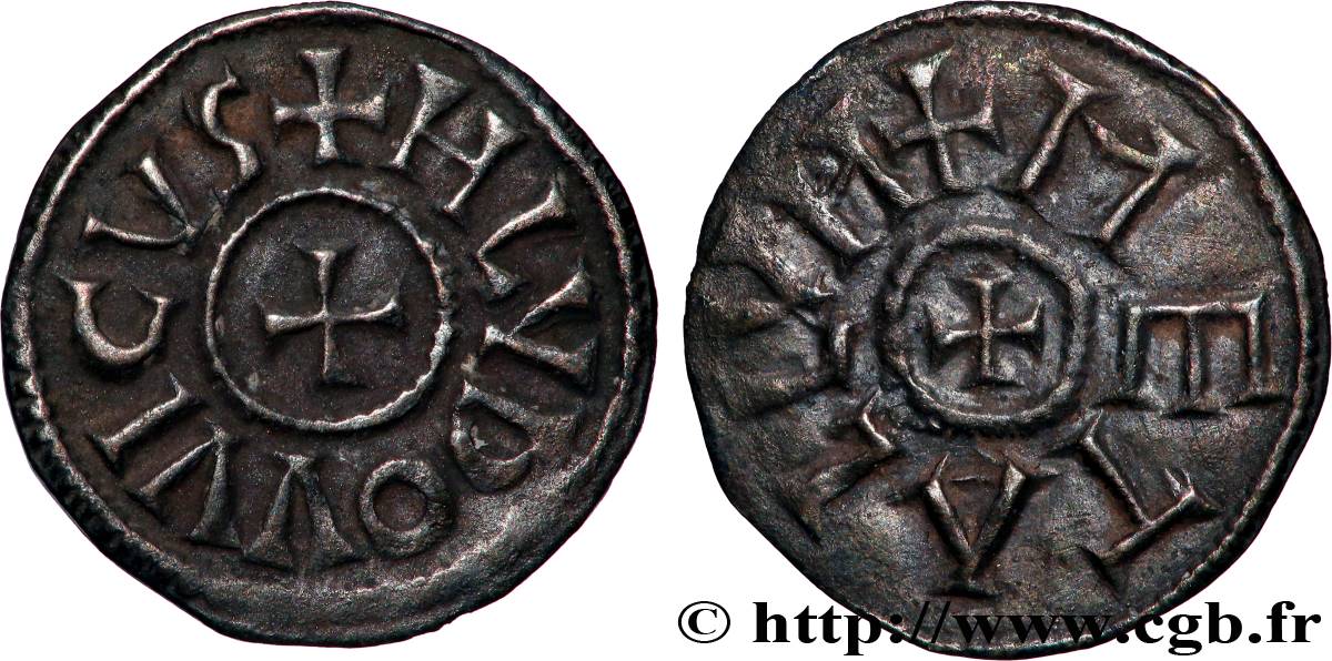 LOUIS Ier LE PIEUX OU LE DÉBONNAIRE Obole SUP