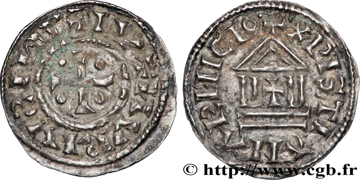 LOTHAIRE Ier Denier TB+/TTB+