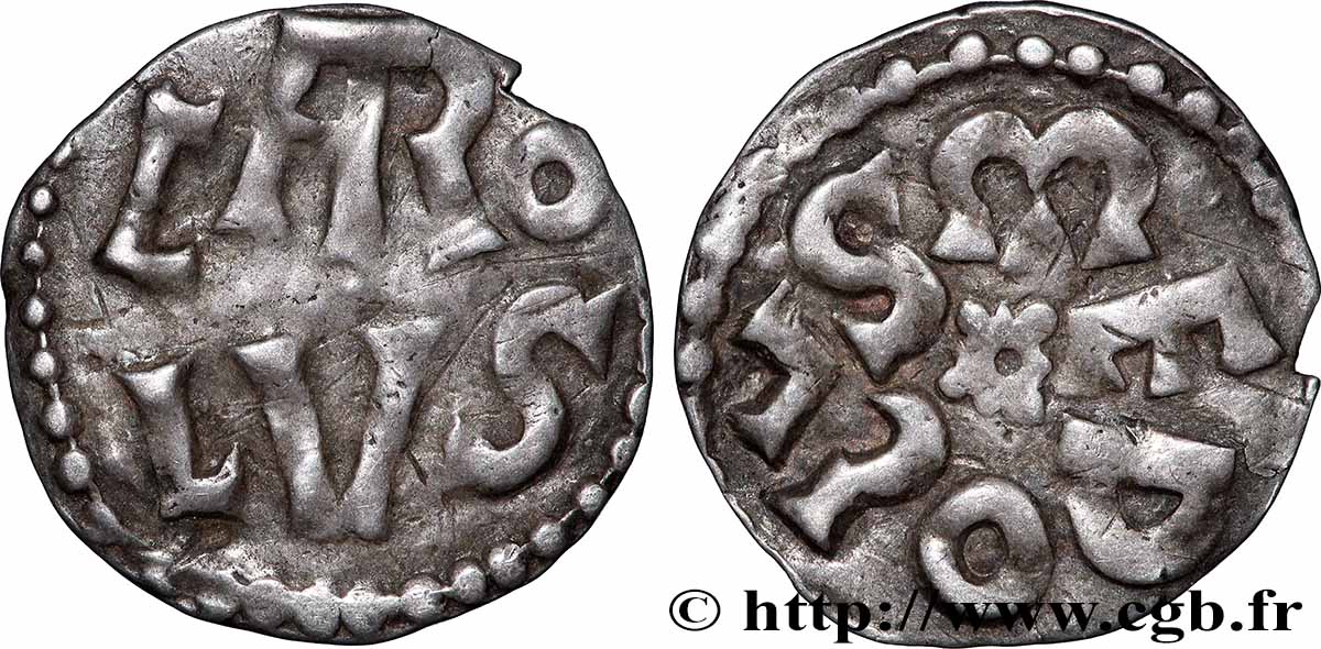 KARL DER GROßE Denier fVZ