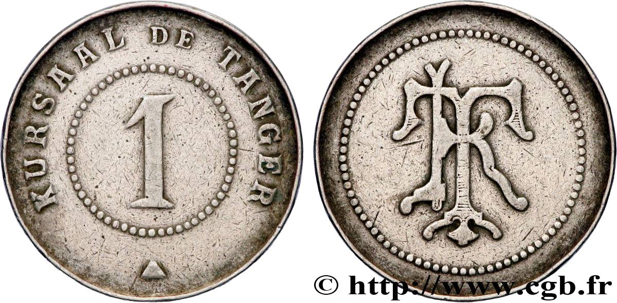MAROC 1 Franc Kursaal de Tanger n.d. Tanger TTB 