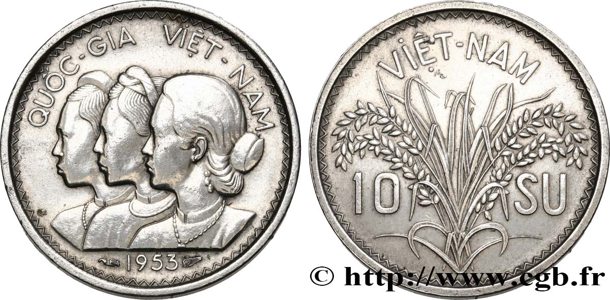 VIETNAM (hasta 1954) 10 Su 1953 Paris MBC 