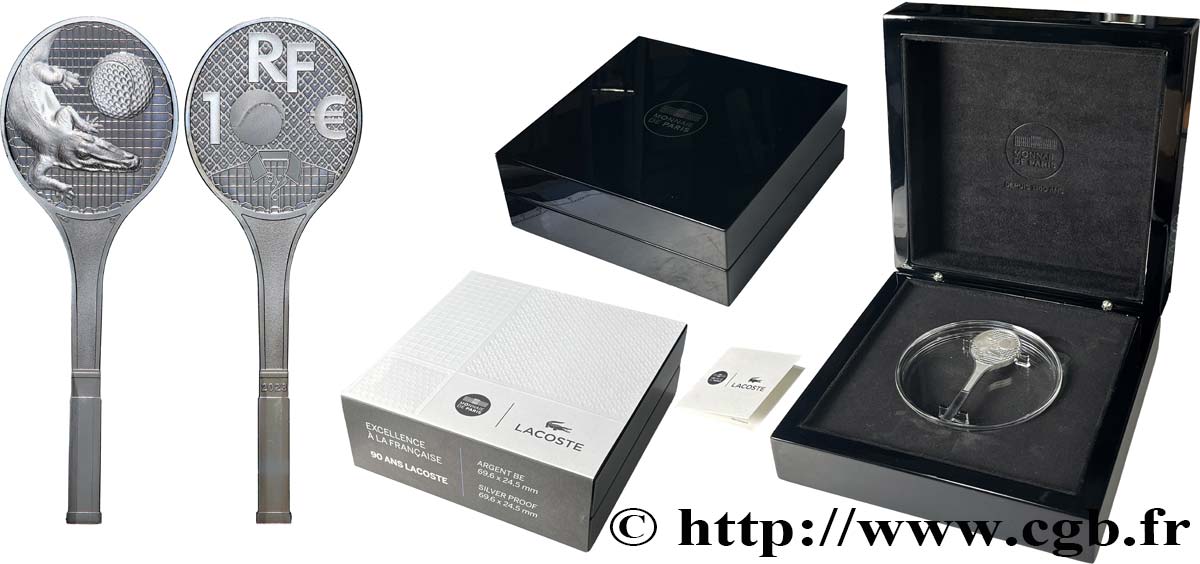 FRANCE Belle Epreuve 10 Euro LACOSTE 2023 BE