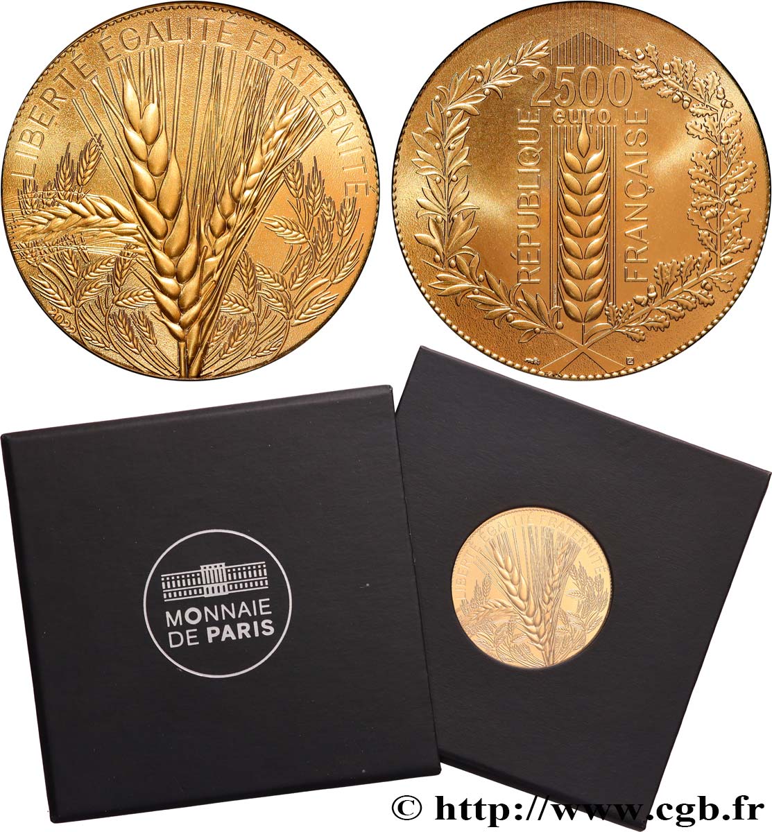 FRANCE 2500 Euro BLÉ 2022 FDC