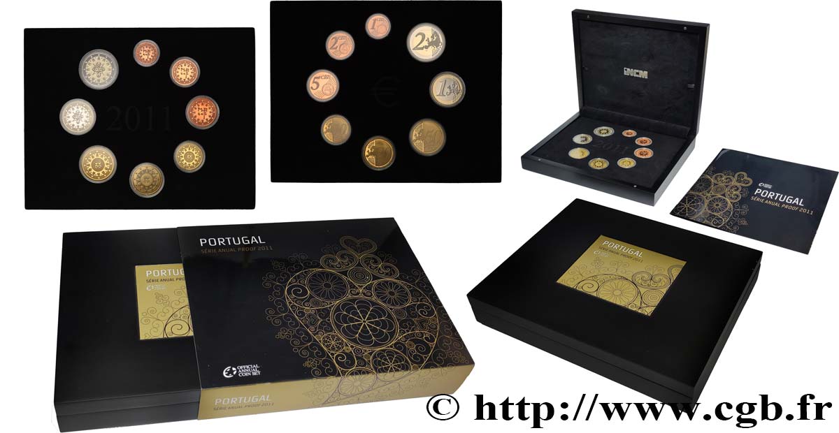 PORTUGAL COFFRET Euro BELLE ÉPREUVE 2011 BE