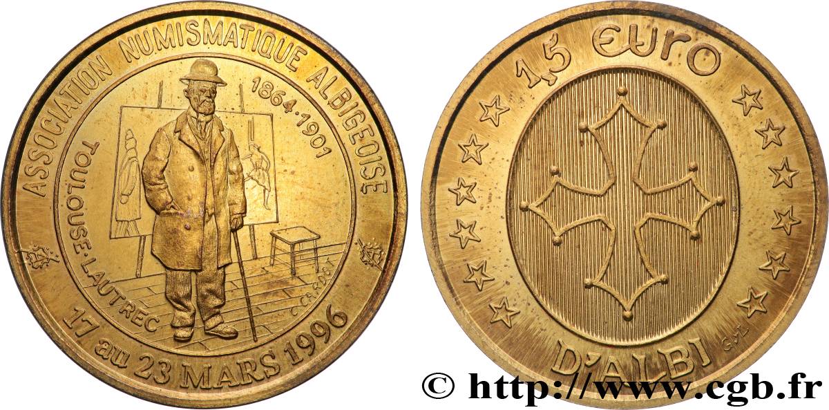 FRANCIA 1,5 Euro d’Albi (17 - 23 Mars 1996) 1996 MS