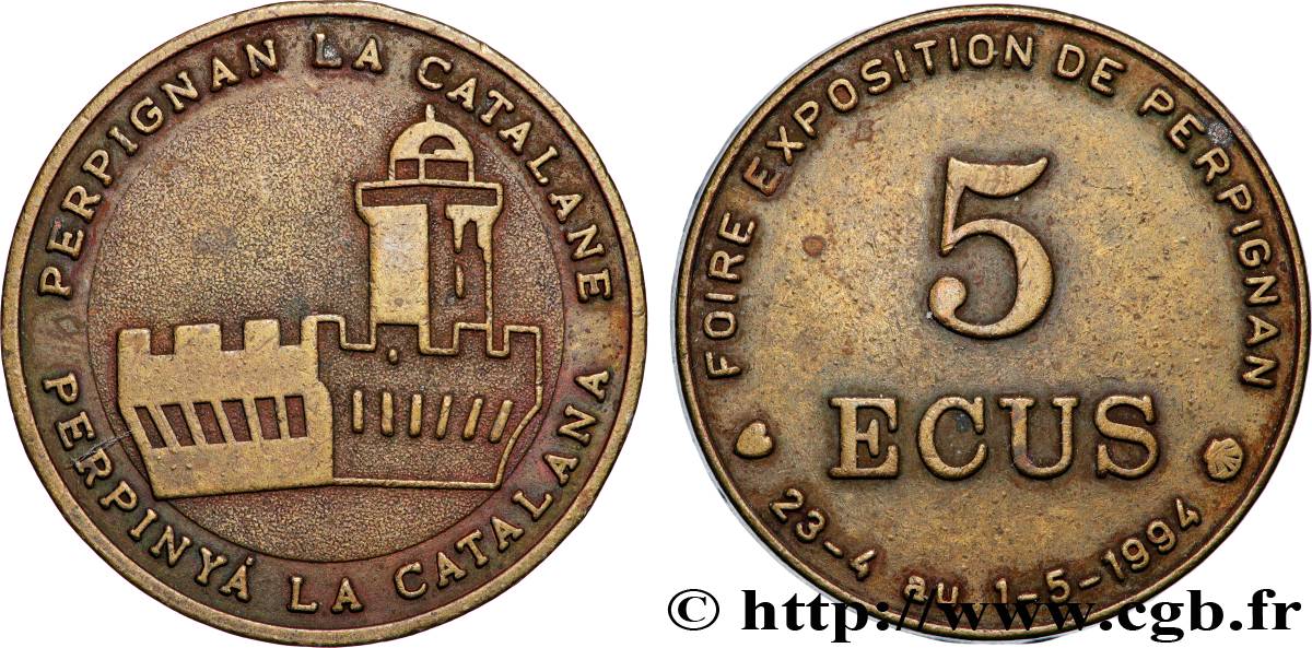 FRANCE 5 Écu de Perpignan (23 avril - 1er mai 1994) 1994 AU