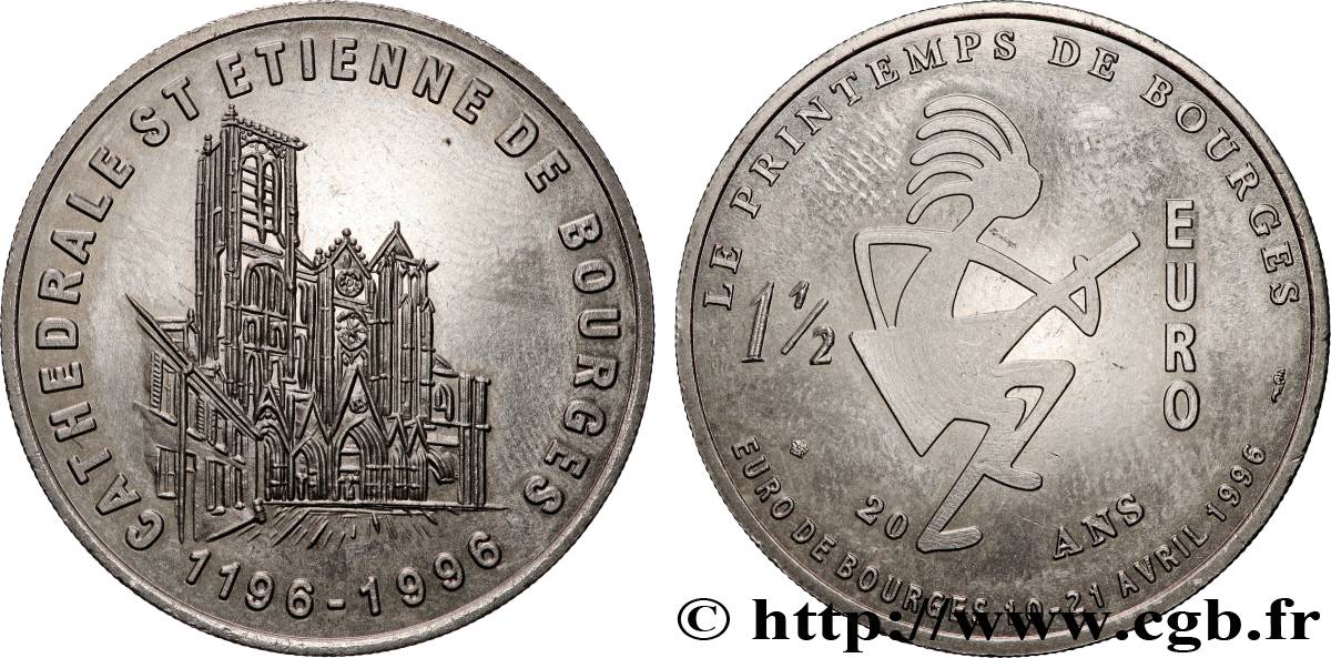 FRANCE 1 Euro 1/2 de Bourges (10 - 21 avril 1996) 1996 MS