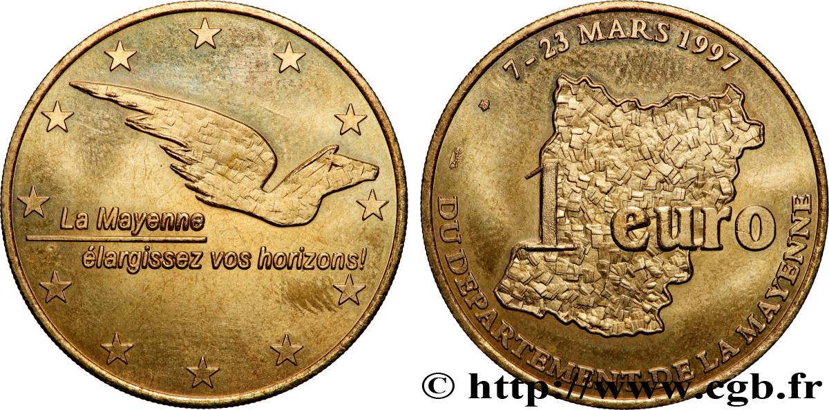 FRANCE 1 Euro du département de la Mayenne 1997 SPL