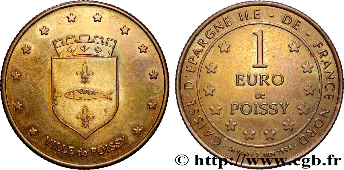 FRANCE 1 Euro de Poissy (26 mai - 7 juin 1998) 1998 SUP