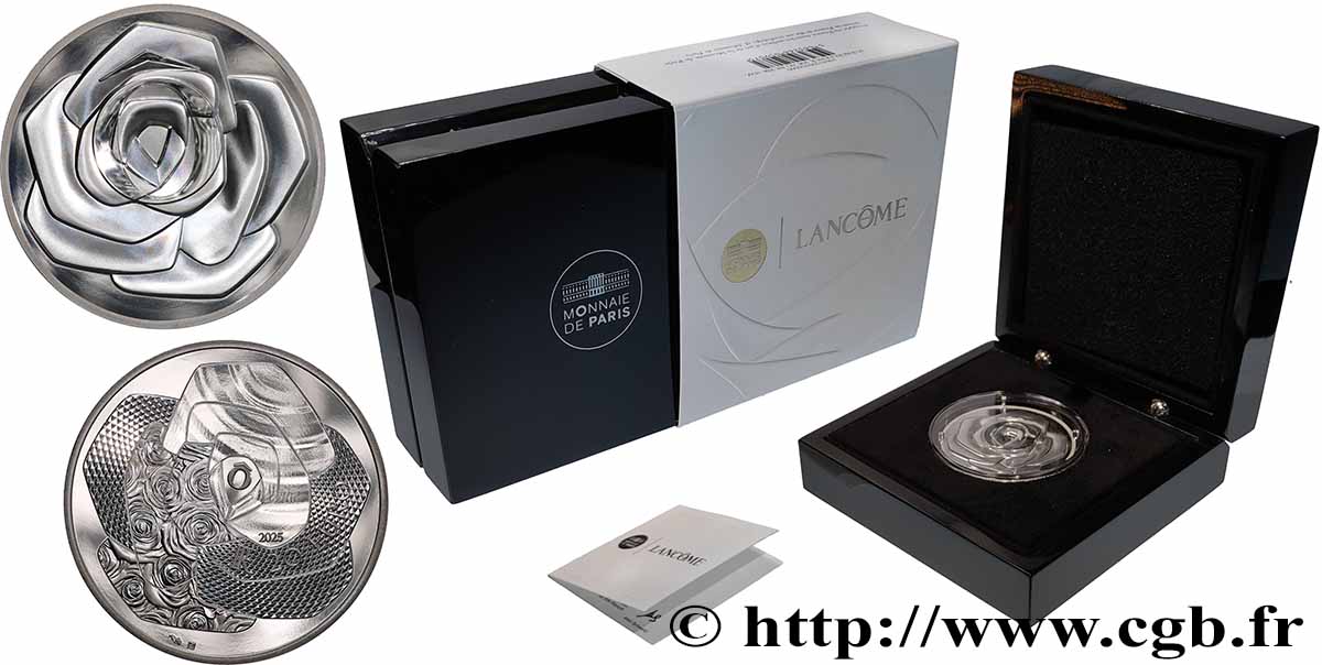FRANCE Belle Epreuve 20 Euro LANCÔME 2025 Proof set