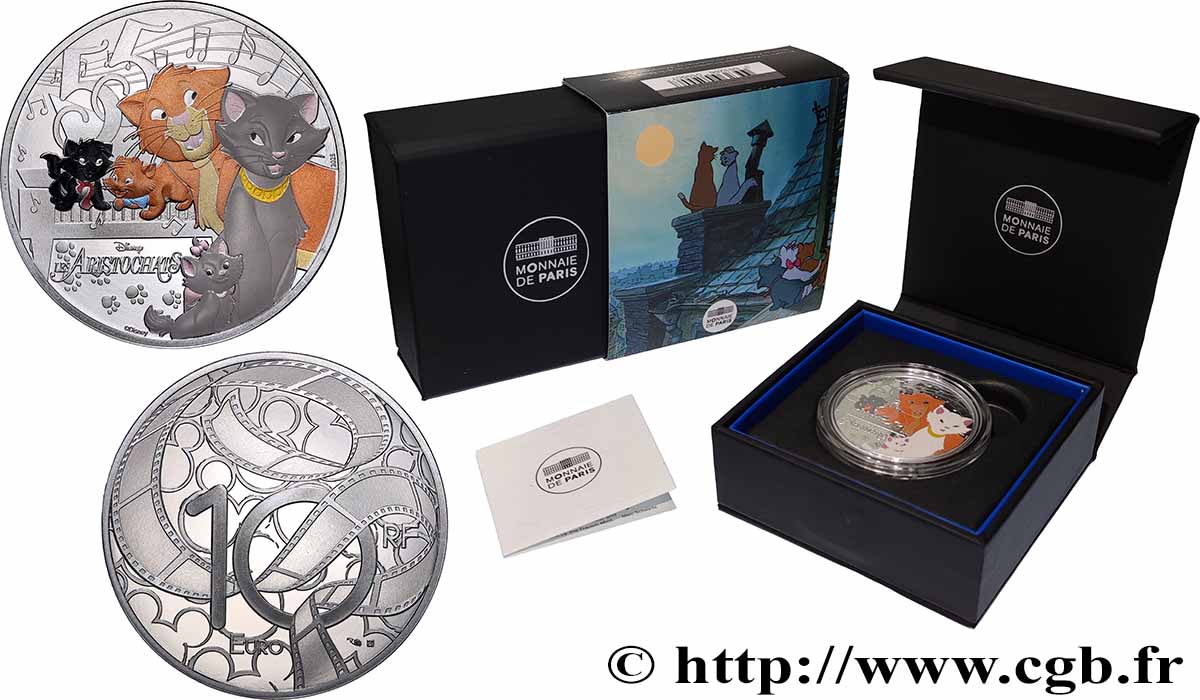 FRANCE BELLE EPREUVE 10 Euro LES ARISTOCHATS 2025 BE