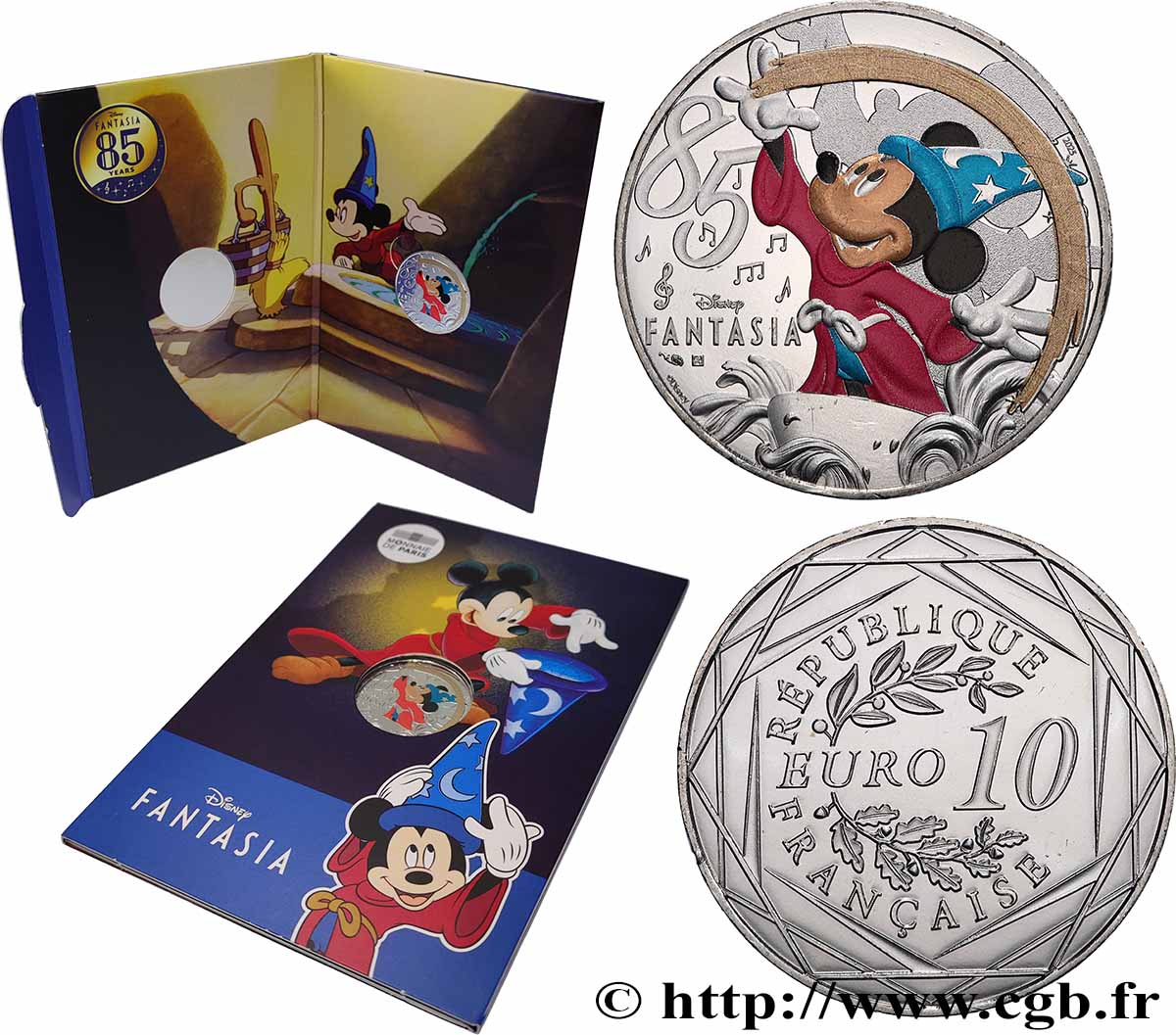 FRANCE 10 Euro FANTASIA 2025 BU