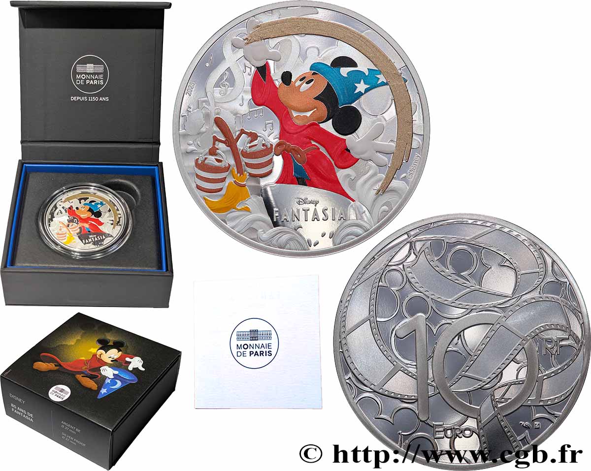 FRANCE BELLE EPREUVE 10 Euro FANTASIA 2025 BE