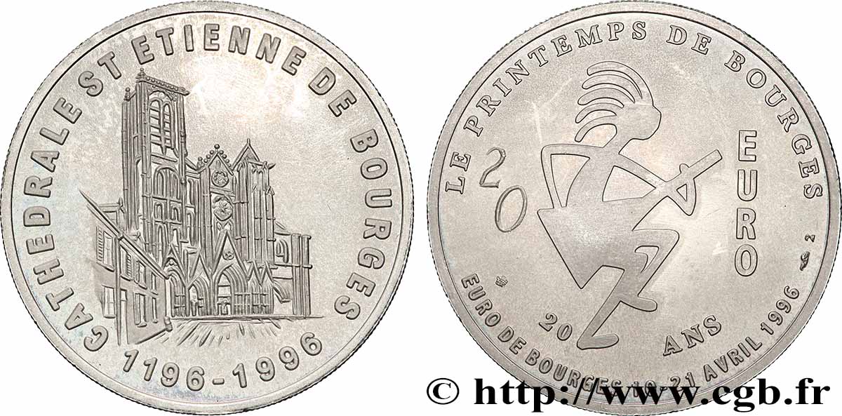 FRANCE 20 Euro de Bourges (10 - 21 Avril 1996) 1996 SPL