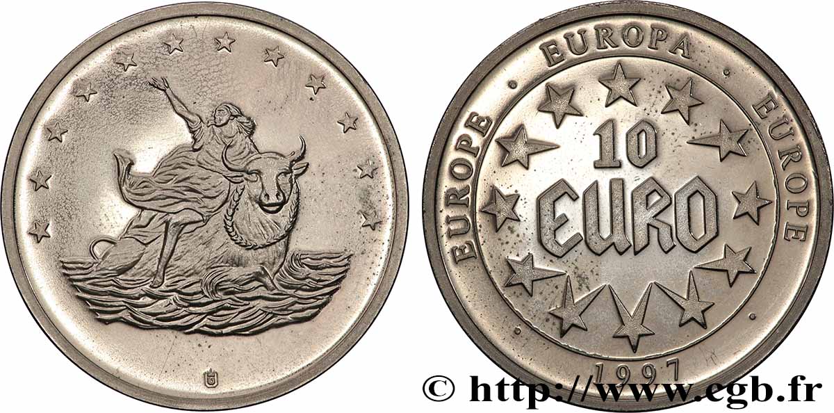 EUROPE 10 Euro EUROPA 1997 SPL