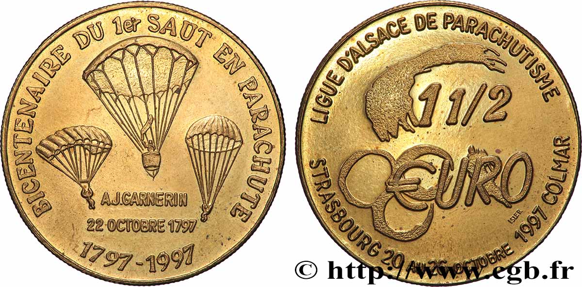 FRANCE 1 Euro 1/2 Strasbourg (20 - 26 octobre 1997) 1997 SUP