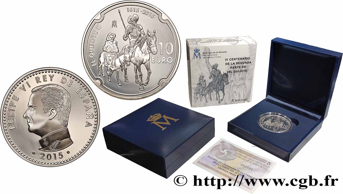 SPANIEN BELLE EPREUVE DON QUICHOTTE 2015