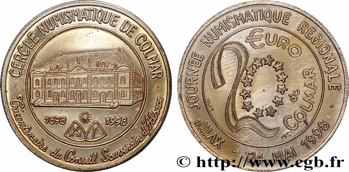 FRANCE 20 Euro de Colmar (24 Mai 1998) 1998 MS
