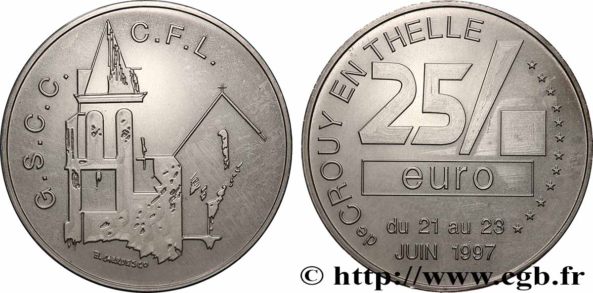 FRANCE 25 Euro de Crouy-en-Thelle (21 - 23 juin 1997) 1997 MS