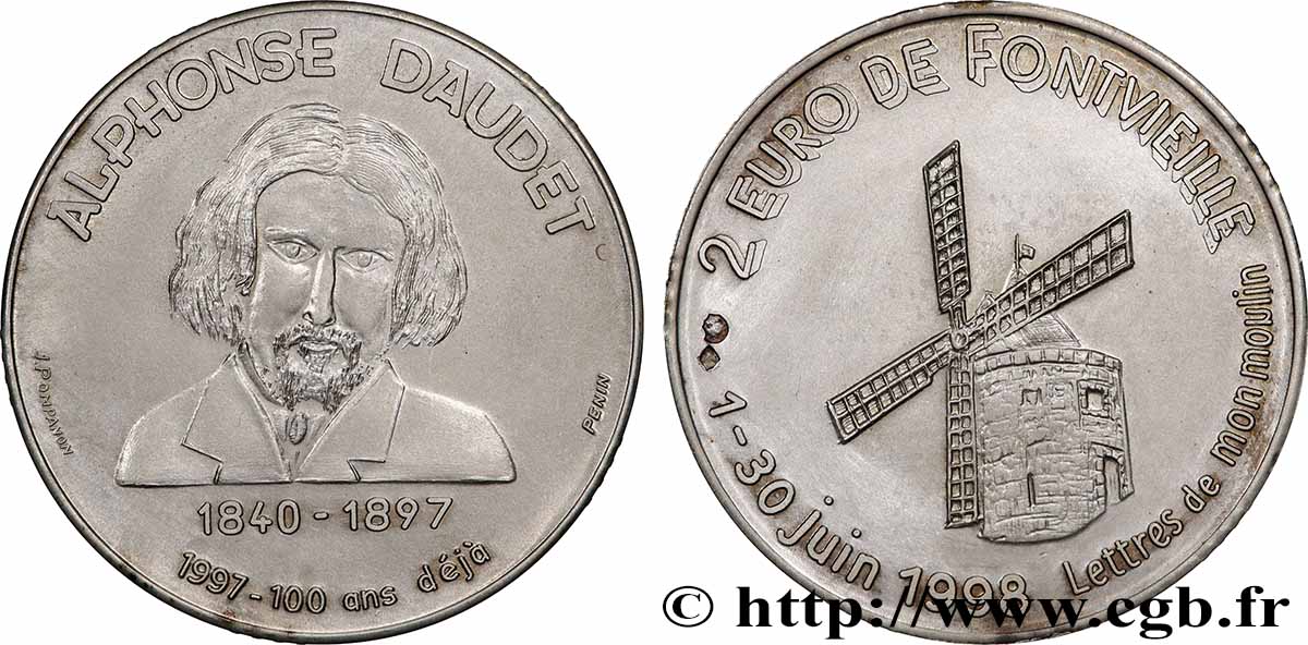 FRANCE 2 Euro de Fontvieille (1 - 30 juin 1998) 1998 MS
