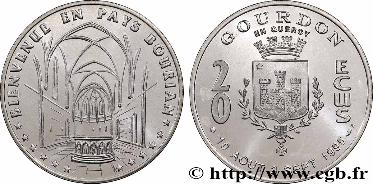 FRANCE 20 Ecus de Gourdon (10 août - 3 septembre 1995) 1995 MS