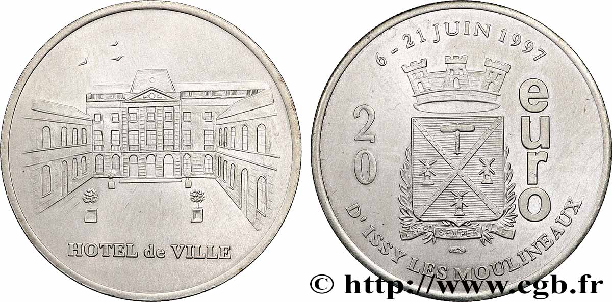 FRANCE 20 Euro de Issy-les-Moulineaux (6 - 21 juin 1997) 1997 AU
