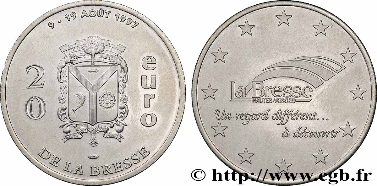 FRANCE 20 Euro de La Bresse (9 - 19 août 1997) 1997 MS