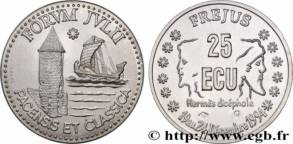 FRANCE 25 Écu de Fréjus (19 - 24 décembre 1994) 1994 MS