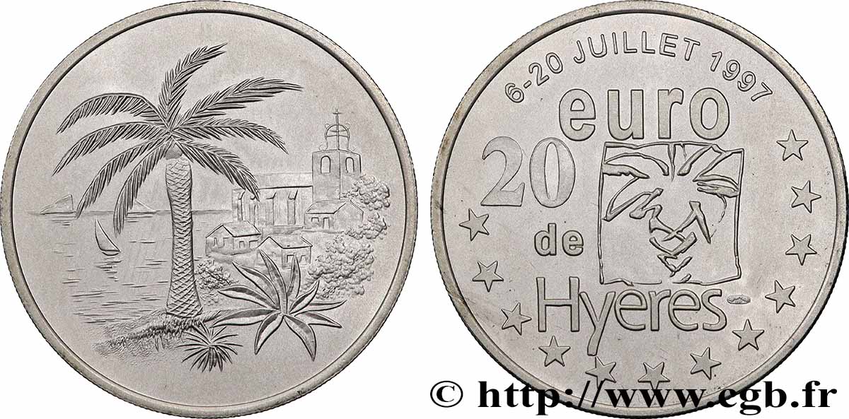 FRANCE 20 Euro de Hyères (du 8 au 20 juillet 1997) 1997 MS