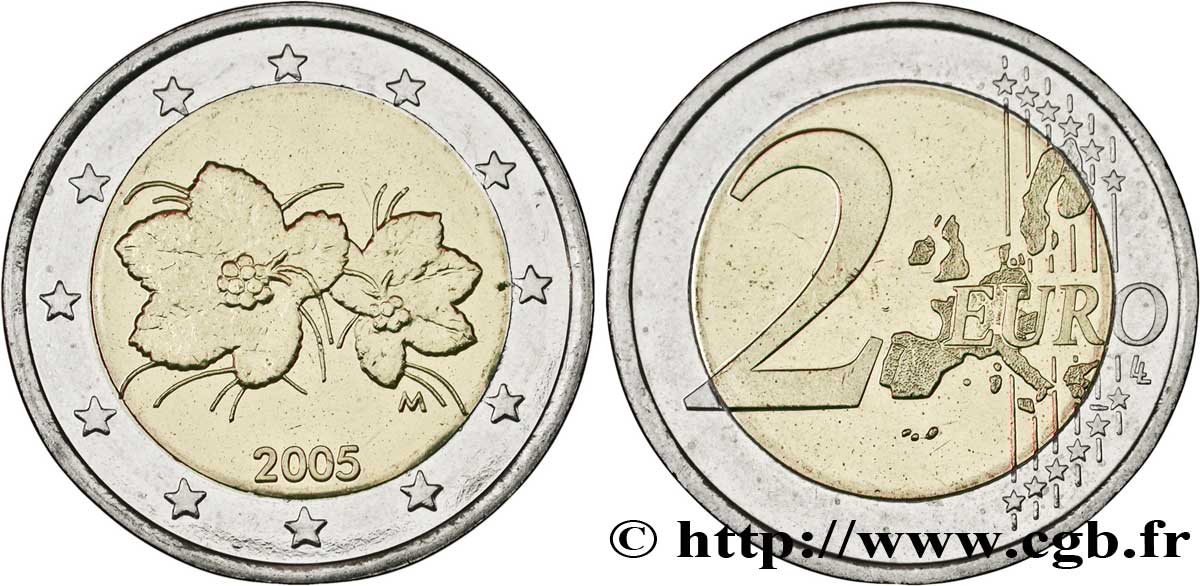 FINLANDE 2 Euro PETIT MÛRIER  2005 SPL