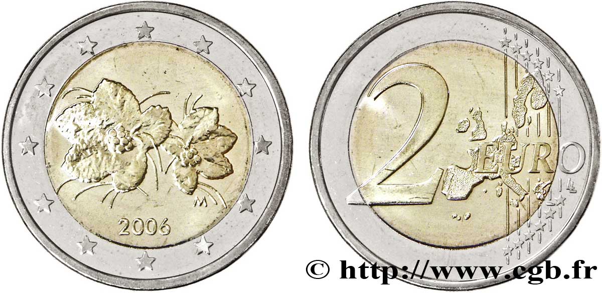FINNLAND 2 Euro PETIT MÛRIER tranche A 2006