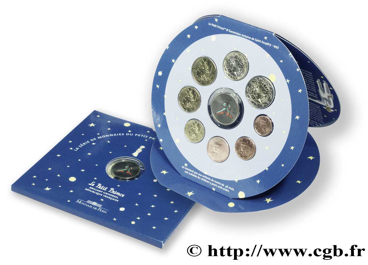 FRANCE SÉRIE Euro BU LE PETIT PRINCE 2002 BU