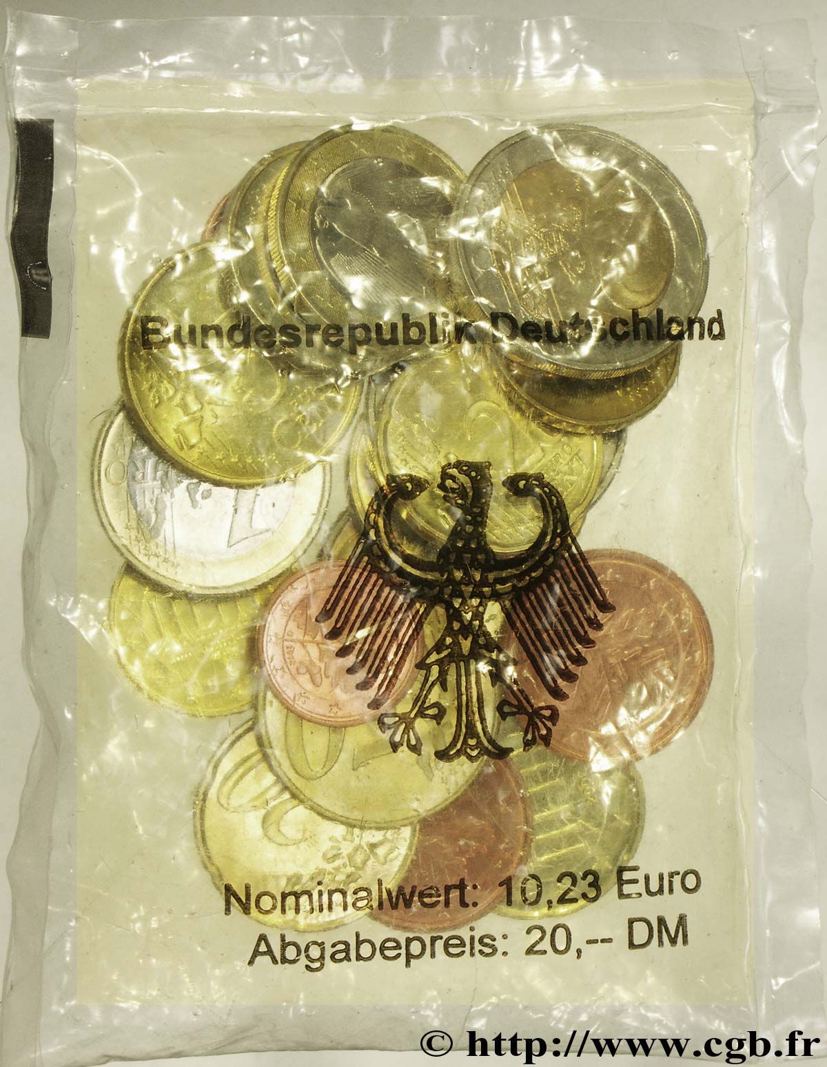 GERMANY KIT DE PRÉ-ALIMENTATION 20 PIÈCES - Hambourg J 2002 MS