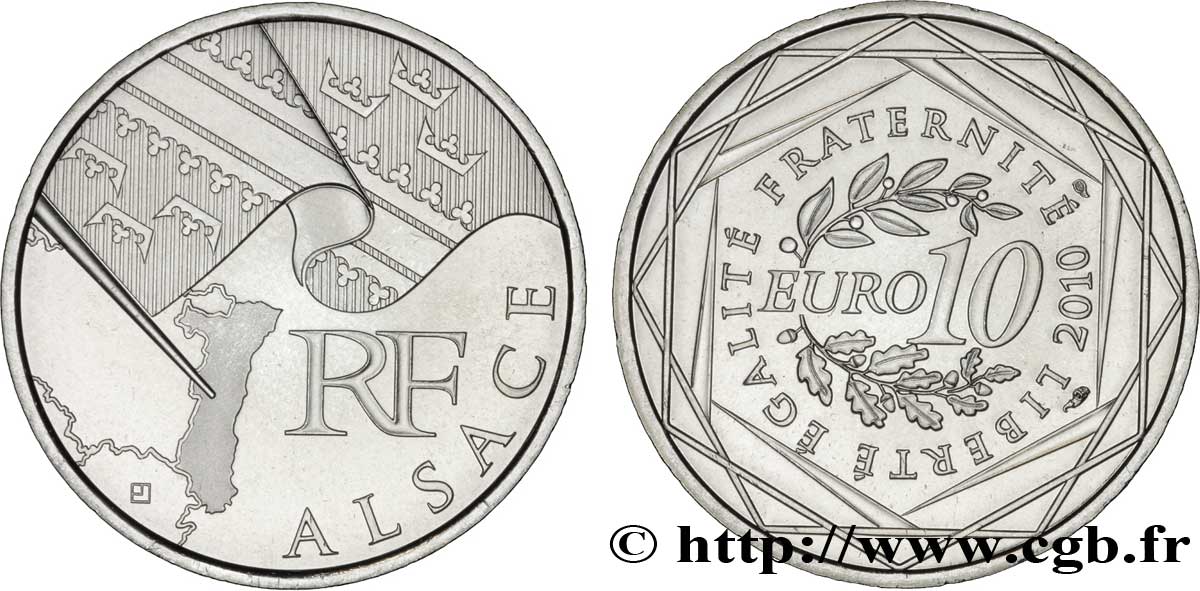 FRANCE 10 Euro des RÉGIONS - ALSACE 2010 SPL