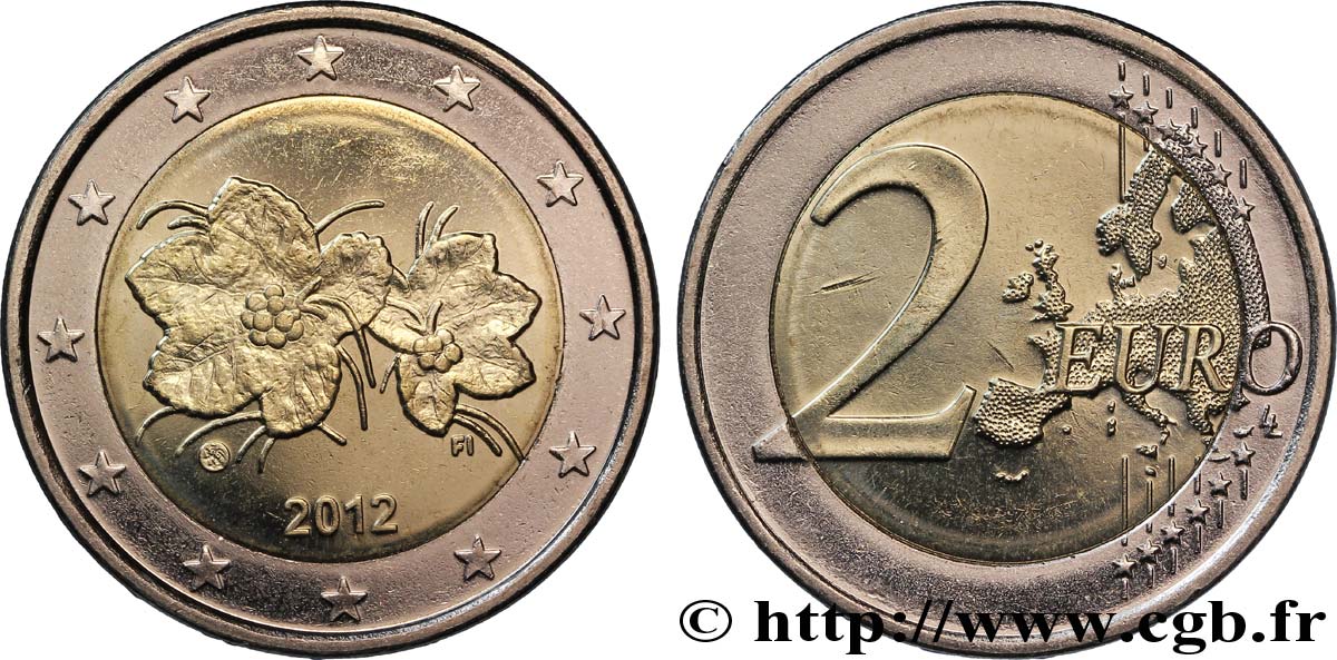 FINLANDIA 2 Euro PETIT MÛRIER tranche B 2012 SC63