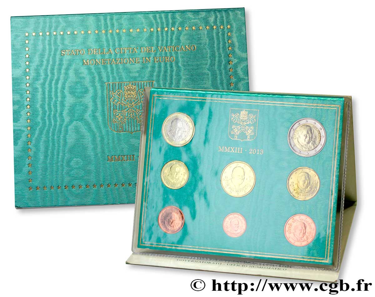 VATICAN SÉRIE Euro BRILLANT UNIVERSEL  2013 BU