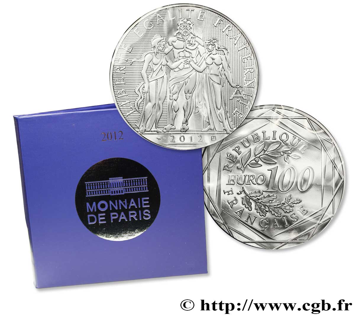 FRANCE 100 Euro HERCULE 2012 FDC70