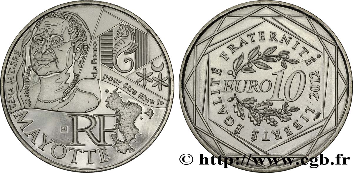 FRANCE 10 Euro des RÉGIONS - MAYOTTE (Zéna M’Déré) 2012 SPL