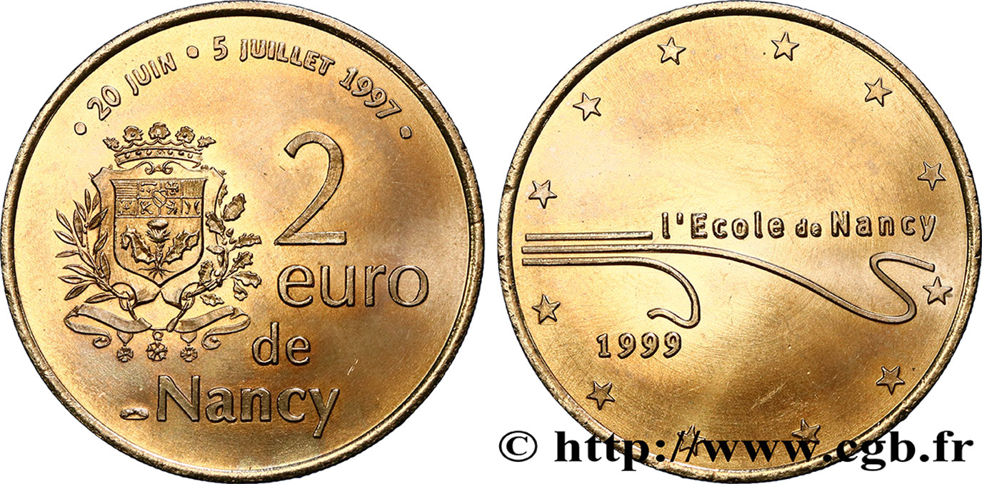 FRANCIA 2 Euro de Nancy (20 juin - 5 juillet 1997) 1997 SC