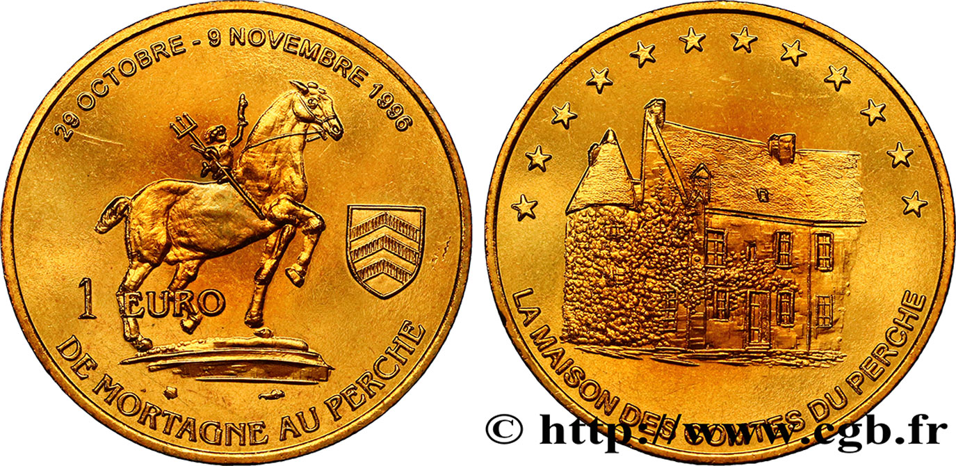 FRANCIA 1 Euro de Mortagne-au-Perche (29 octobre - 9 novembre 1996) 1996 SC