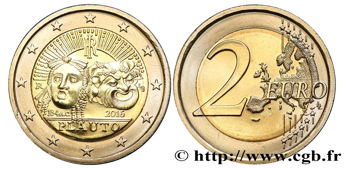 ITALIEN 2 Euro PLAUTE 2016