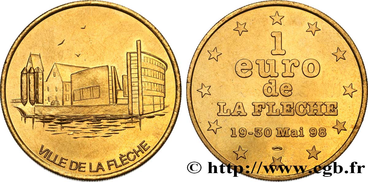 FRANCIA 1 Euro de La Flèche (19 - 30 mai 1998) 1998 MS