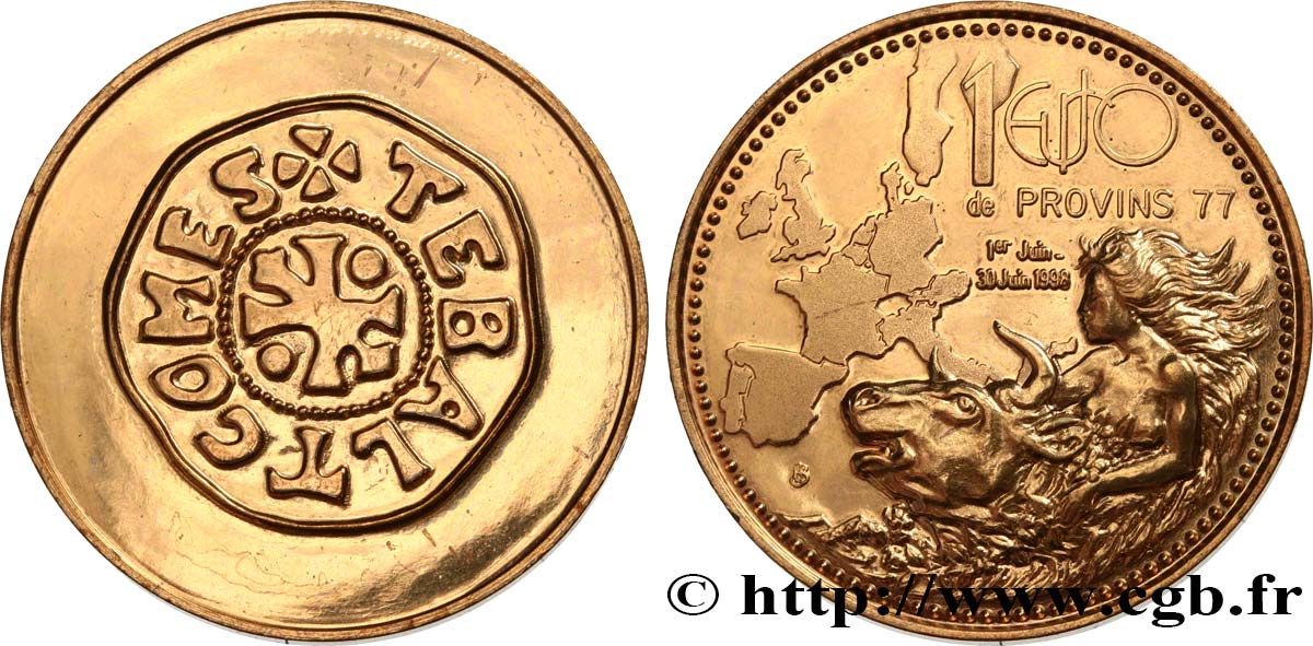 FRANCIA 1 Euro de Provins (1 - 30 juin 1998) 1998 SC