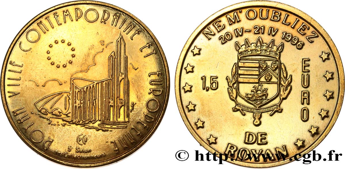 FRANCIA 1,5 Euro de Royan (20 - 21 avril 1996) 1996 MS