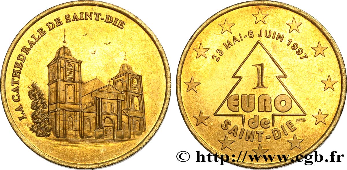 FRANCIA 1 Euro de Saint-Die (23 mai - 6 juin 1997) 1997 SPL