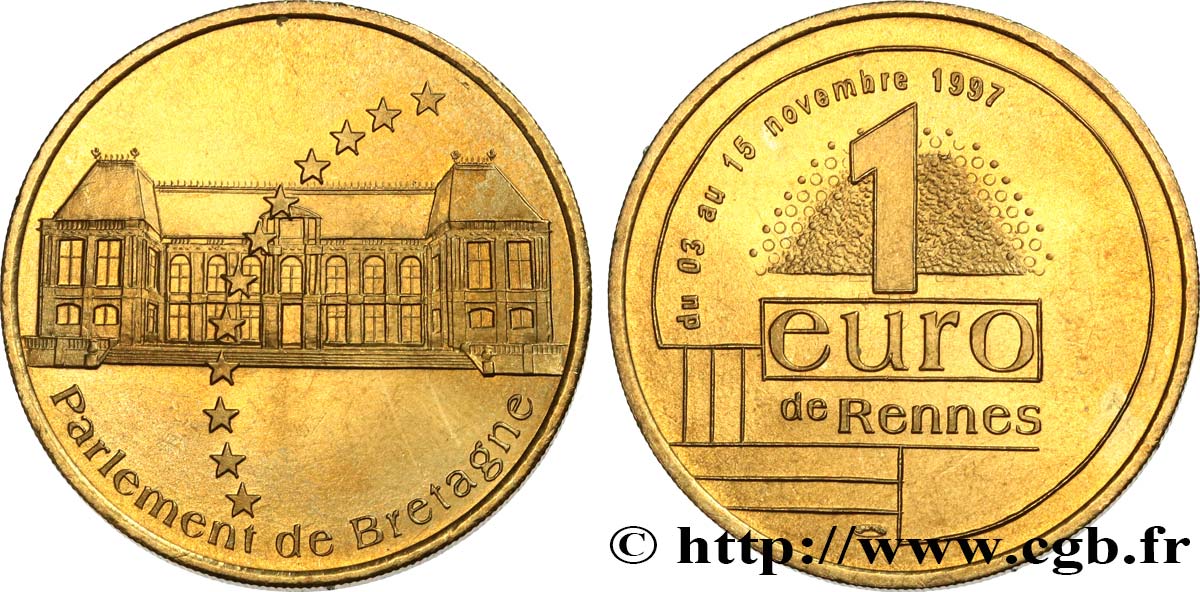 FRANCE 1 Euro de Rennes (3 - 15 novembre 1997) 1997 SPL